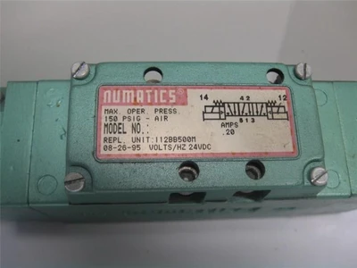 USED NUMATICS I12BB500M