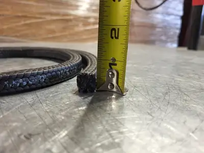5/8" Graphite Compression Packing Seal 36" Length