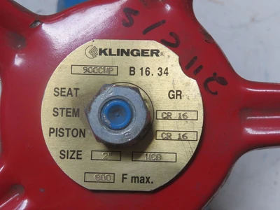 Used KLINGER _UNKNOWN_ Valves/Fittings Texas US | OCO Industrial #1703205