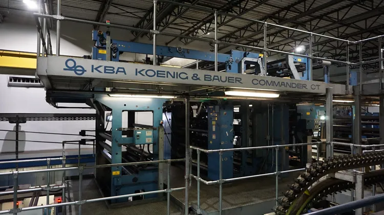 Used KBA Web / Newspaper Presses Offset Presses Illinois US | Machinery Solutions Group, Inc. #381220