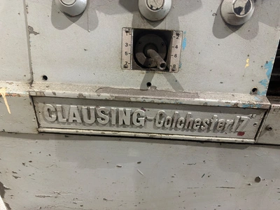 CLAUSING COLCHESTER 17 Engine Lathe USED