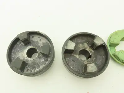 Magnaloy Model 400 Flex Coupling Hub Aluminum 1" Bore 	1/4" Keyway Set