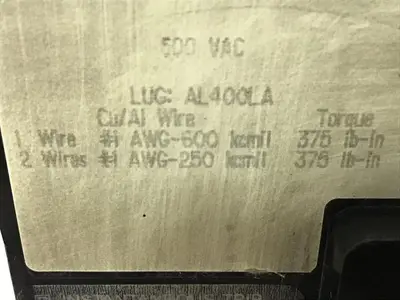 USED SQUARE D LAL3640035M