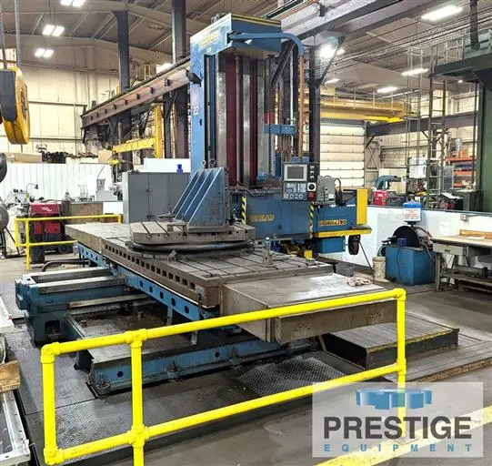 Used GIDDINGS & LEWIS PMC-5 Horizontal Table Type Boring Mills New York US | Prestige Equipment #789462