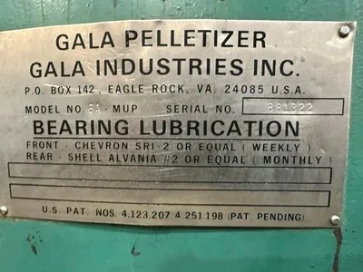 GALA #6 Die Face Pelletizers | Perry Equipment (2)