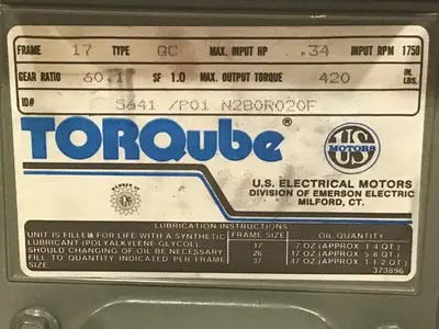 USED US MOTORS 5641 P01