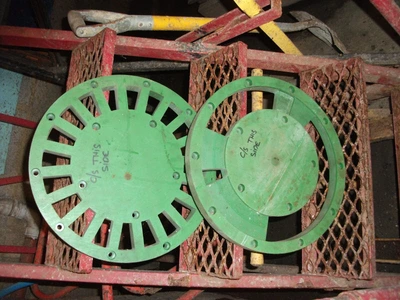 3.8 Sq.m M/S Paxman Rubber Lined Rotary Vacuum Filter