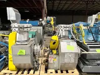 USED 1900 VALMET PILOT COATER