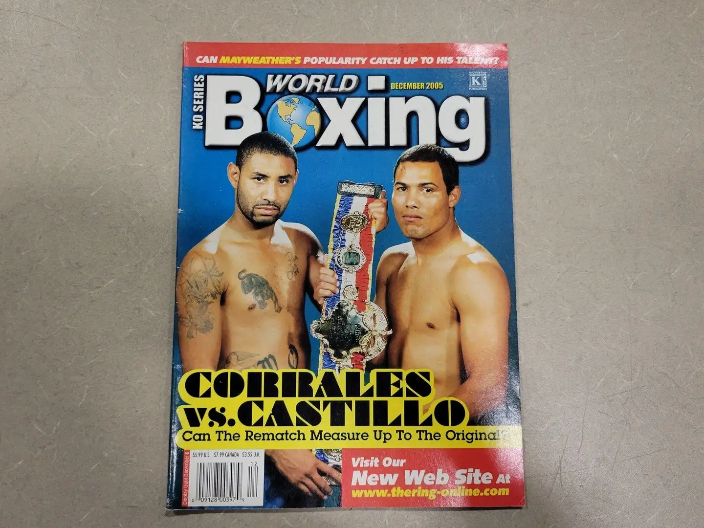 USED WORLD BOXING DECEMBER 2005