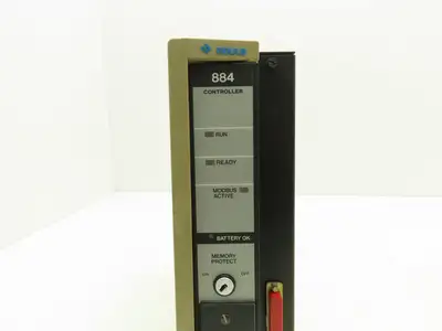Modicon 884 Gould Controller Processor Module AS-C815-110 AS-C821-100 With Key