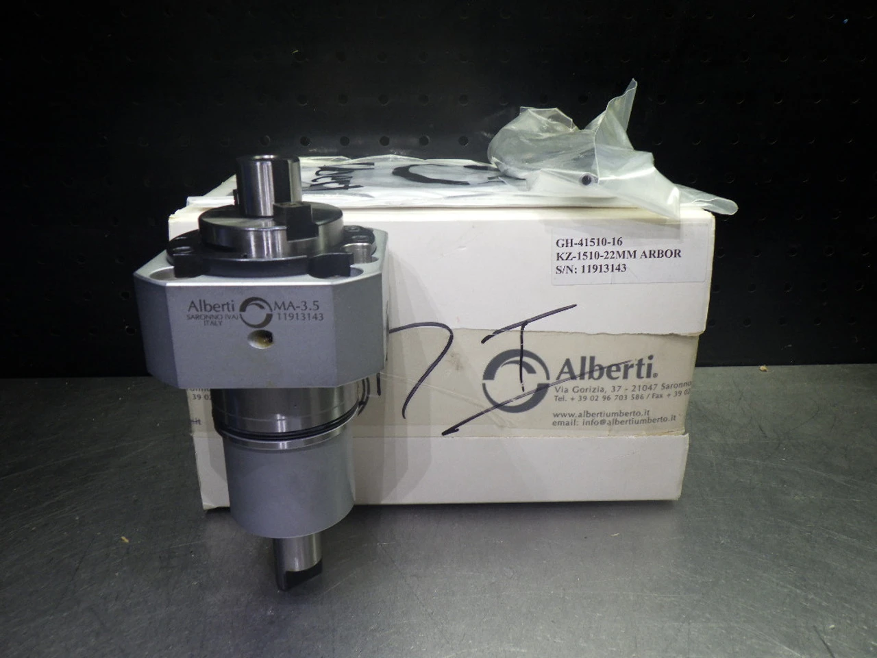 Alberti 22mm Live Milling Arbor For Nakamura Machines KZ-1510-22MM (LOC699)