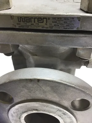 Warren SW-CH 1-1/2″ Swing Check Valve Fig 3156 150# CF8M Stainless Steel