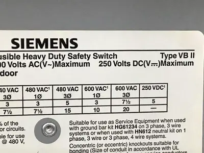USED SIEMENS HF361