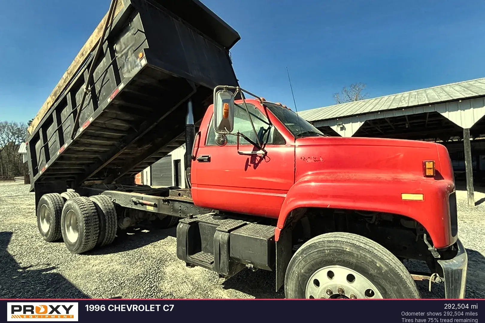 Used 1996 CHEVROLET C7 Dump trucks North Carolina US | Proxy Equipment #1382965