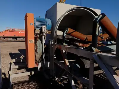 Conveyor System Assembly w/25 HP, 575 Volts Electric Motor