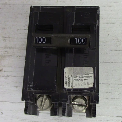 Siemens 2 Pole 100 Amp Push-in Breaker