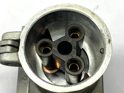 USED APPLETON RECEPTACLE W/ ANGLE ADAPTER 45°