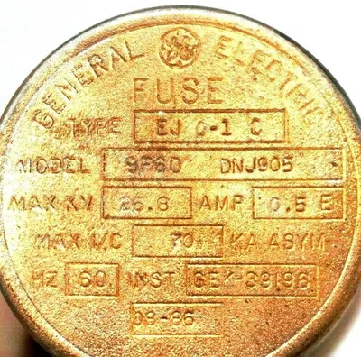 NEW GENERAL ELECTRIC EJO-1C FUSE EJO1C