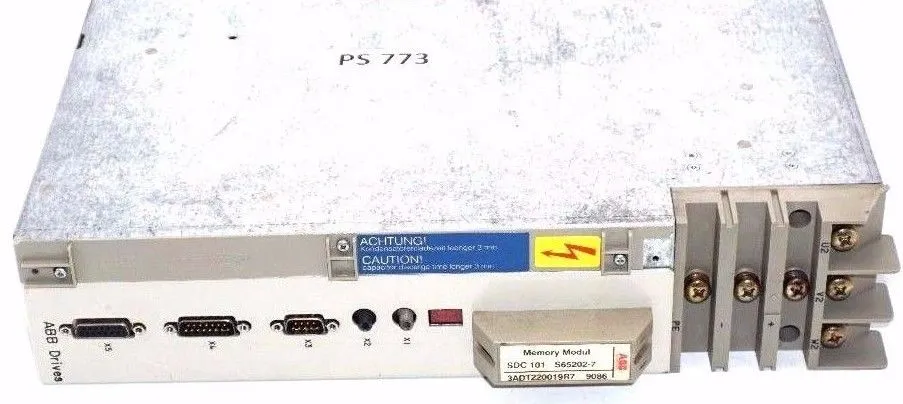 USED ABB SDC-101-S65202-7 SERVO DRIVE 3ADT220019R7