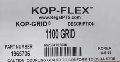 NEW KOP-FLEX 1965706 GRID 1100