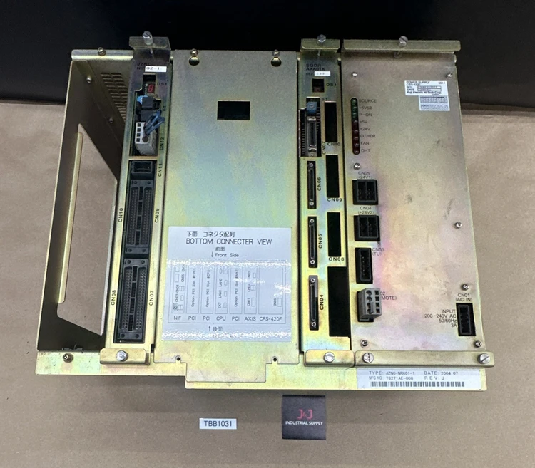Used Yaskawa Electric JZNC-NRK01-1 Power Supplies Indiana US | J&J Industrial Supply #1130344