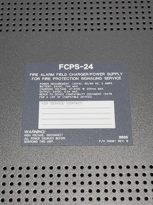 NEW NOTIFIER 50081