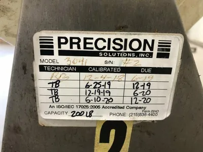 Fairbanks 190-3041 Weight Indicator 9VDC