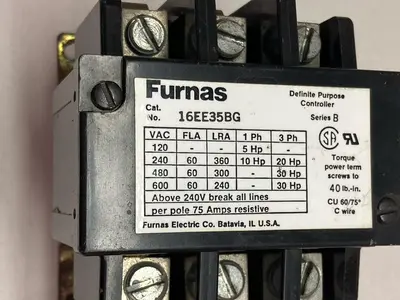 Used FURNAS 16EE35BG Miscellaneous Equipment (Electrical & Power) Ohio US | Surplus Asset Holdings #1512976