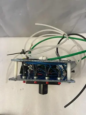PNEUMATIC ACTUATOR WITH FLOW SWITCH, DIGITAL READOUT, ECOTECH VALVE AND KEY INST