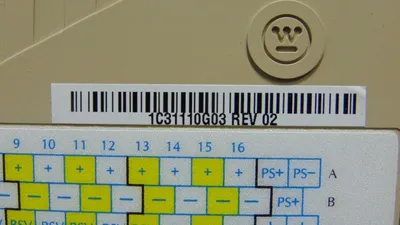 Westinghouse Emerson 1C31110G03 Ovation Contact Input Module Rev 02 Used