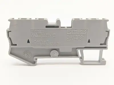 ST 2,5-QUATTRO,ST 2.5-QUATTRO,3031306 | Phoenix Contact Typ ST 2,5-QUATTRO Feed-through Terminal Block 3031306 LOT OF 5 - Used