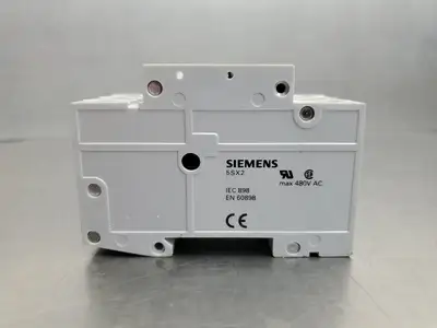 USED Siemens 5SX23 D20 Circuit Breaker, 3-Pole, 20 Amp, 400V