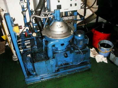 (2) Alfa-Laval MMPX 304 SGP-11-60 oil purifiers, 316SS.