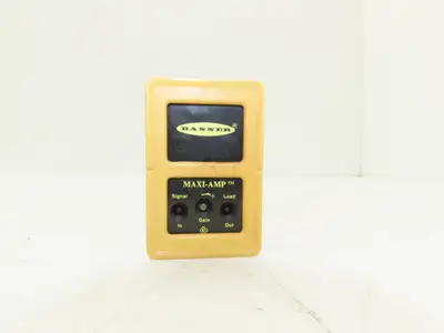 Banner CM3RA Sensor Amplifier Module Maxi-Amp CM Series