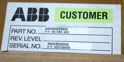 ABB/ACCURAY 061589-002 PC BOARD TRC, 061589002, 8-061588-002 REPAIRED