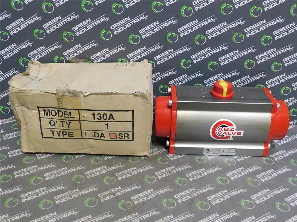 ABZ Valve 130 SR 6 DA Pneumatic Valve Actuator New