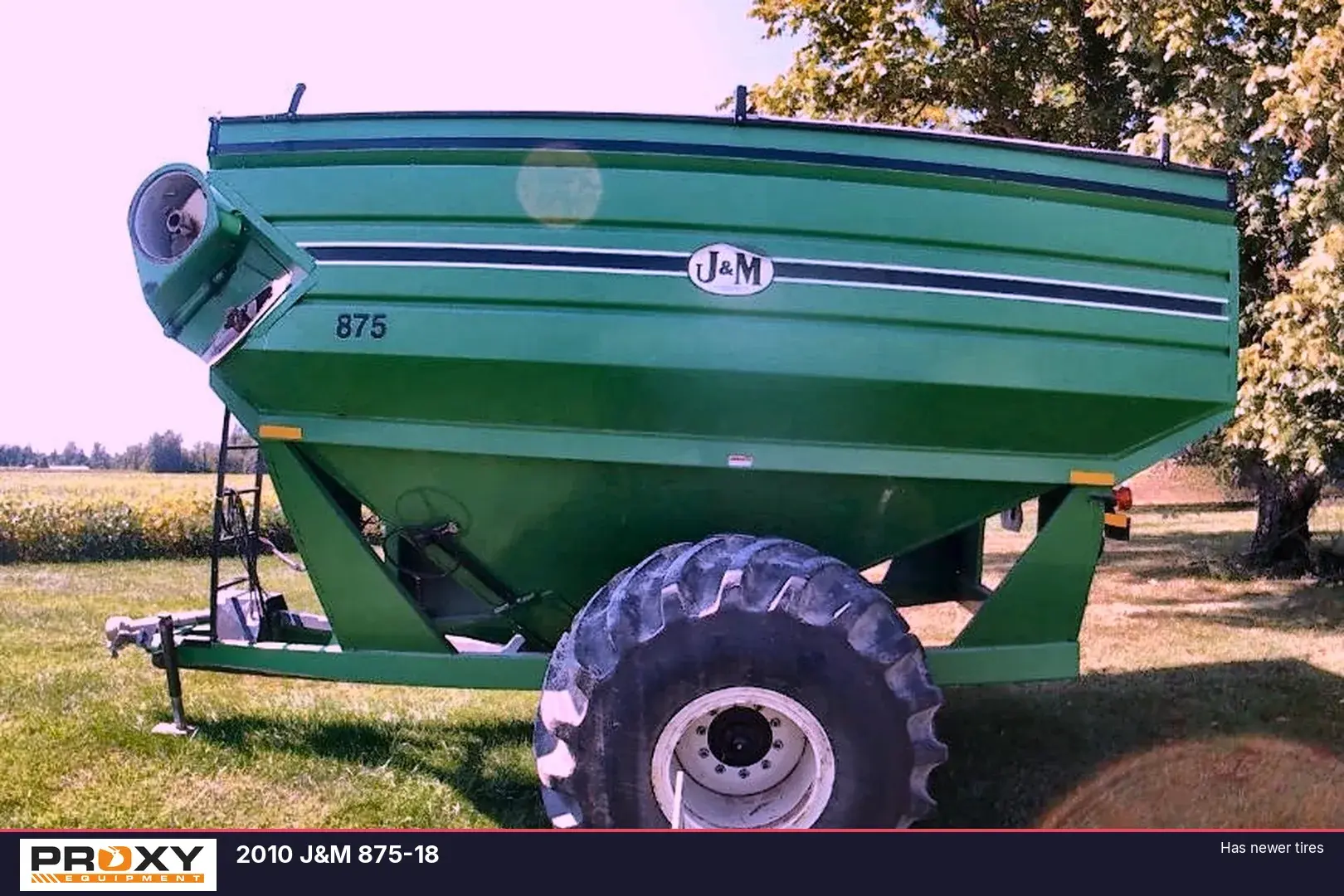 Used 2010 J&M 875-18 Grain Carts Indiana US | Proxy Equipment #1384908