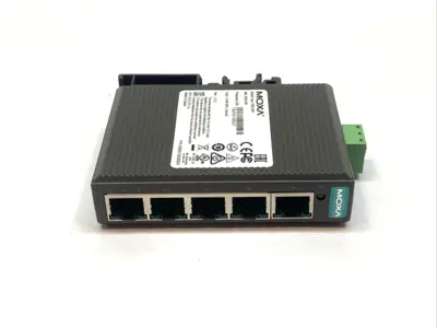 Used Moxa Entry-Level Unmanaged Ethernet Switch 5-Port Network Switches Michigan US | Maverick Industrial Sales #1390851