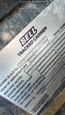 Used 2020 BELL TC7A Crawler Carriers & Dumpers Georgia US | National Equipment Dealers #1422451