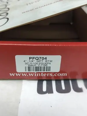 New | in-Stock WINTERS PFQ704 Universal Pressure Meters Ohio US | Surplus Asset Holdings #1238157