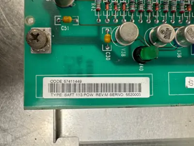 USED ABB 57411449-Saft-113-Rev-M
