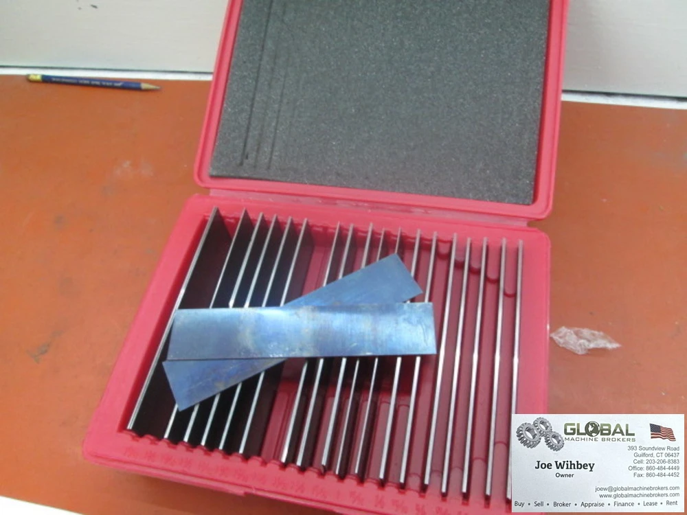 Shars 1/32" Ultra Thin Precision Parallel Set Part No: 303-7250, 2 Missing Pairs