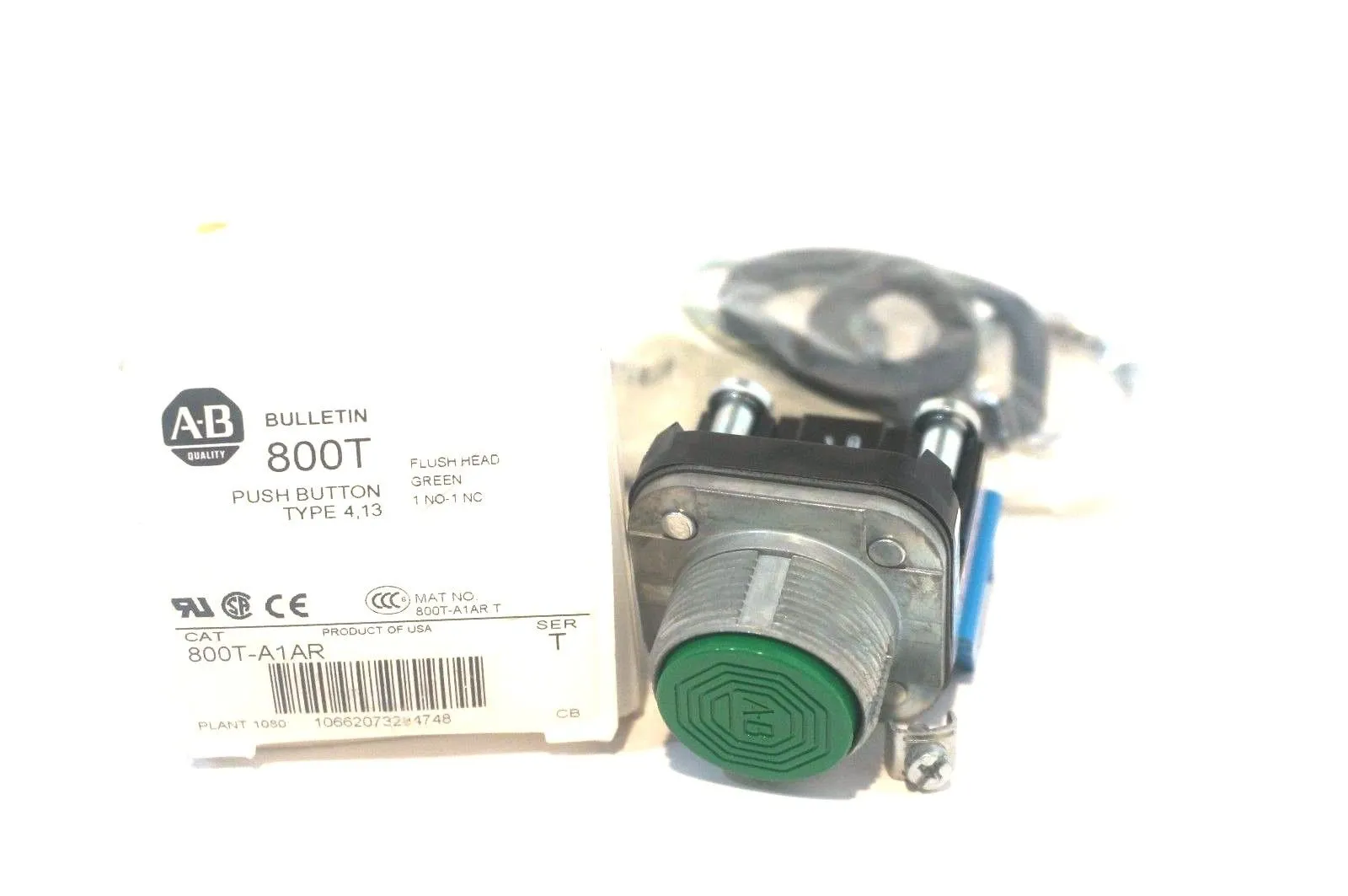 NEW ALLEN BRADLEY 800T-A1AR PUSH BUTTON SER.T 800TA1AR