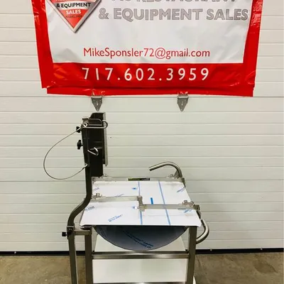 Face To Face Slicer Deli Buddy Mobile Stainless Cart New Unused Condition