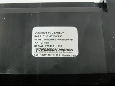 NEW THOMPSON 32-716326-C793 DURATRUE 90 GEARBOX 32716326C793