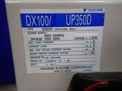 Used YAKSAWA MOTOMAN UP350D500 Robots Ohio US | HGR 24 #1096736