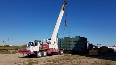 50 Ton FMC / Link-Belt Model HTC-50 Hydraulic Truck Crane
