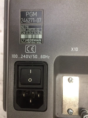 USED HEIDENHAIN HEIDENHAIN ND 710 DIGITAL READOUT
