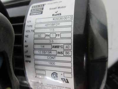 Used BODINE _UNKNOWN_ A.C. Motors Texas US | OCO Industrial #1600339