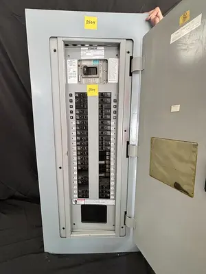 LOT OF VARIOUS ELECTRIC DISCONECTS AND PANAL BOXES
